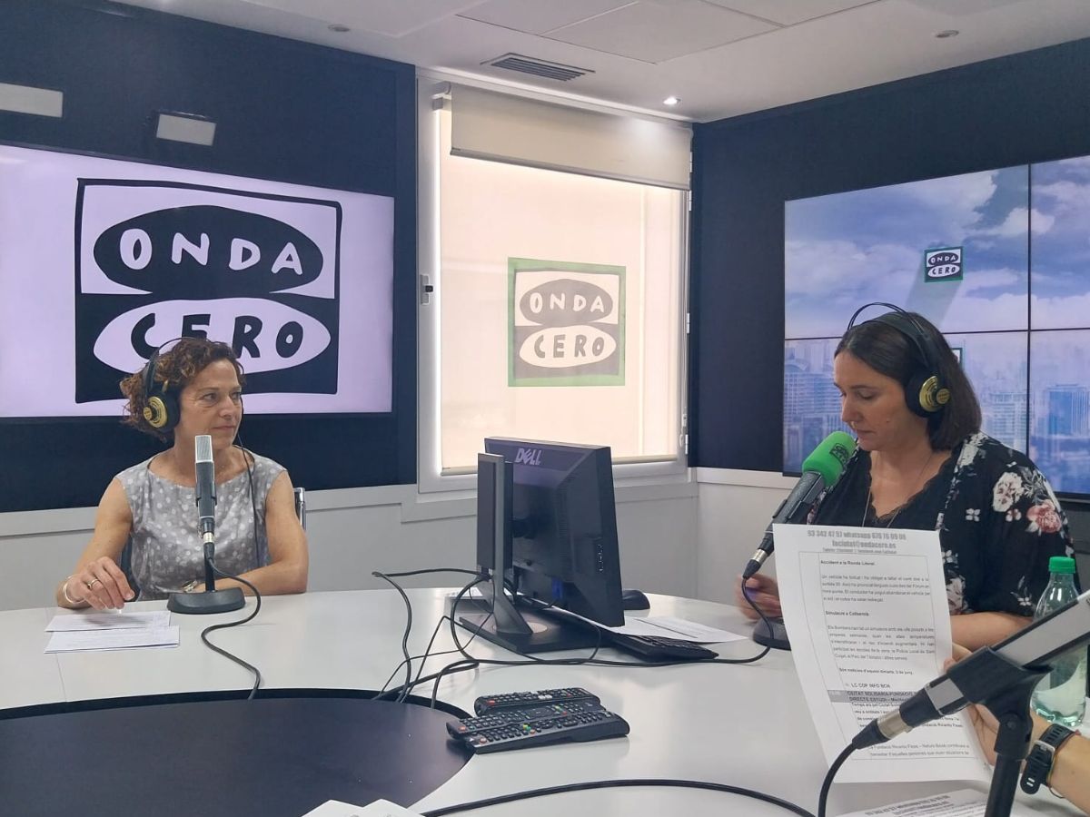 The Foundation joins the program “Ciutat Solidària” on Onda Cero